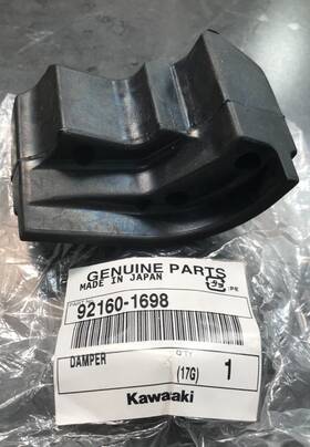 92160-1698 Kawasaki Vn1500 Cylinder Head Cover Damper 96-08 New Oe P/n