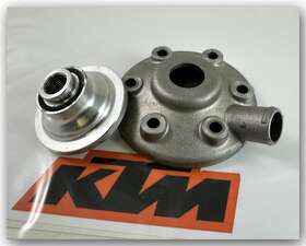 47020006000 Ktm 2003-2006 85sx 85 Sx Motorcycle Cyliner Head With Dome Insert Good Used Part