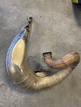 557-05-007-000 Ktm 55705007000 2020-2022 250 Xc-w 300 Ktm/ Gas Gas/ Husky Head Pipe Used