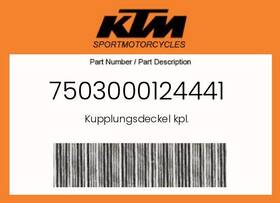 Ktm 7503000124441 Genuine Kupplungsdeckel Kpl. -