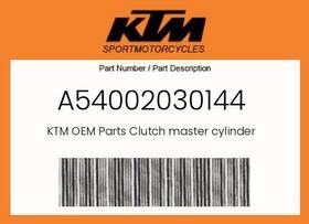 A54002030144 Ktm Genuine Clutch Master Cylinder -