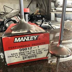 99012-1 Manley Harley-davidson Twincam Race Master Gen Ii Intake Valves
