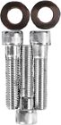 Mk120 Drag Specialties Triple Tree Pinch Chrome Bolt Set Kit