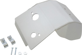 0506-1836 Moose Racing Raw Aluminum Skid Plate Debris Shield Engine Guard