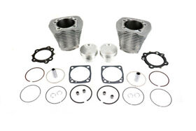 11-2627-ob Motorshop 93.4inch Evolution Cylinder Silver Heads Pistons Kit Harley Evo 84-99 Ob