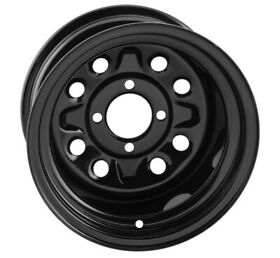 Rt-fc0036147156bla Quad Boss Steely Wheels 14x7 4/156 4 3