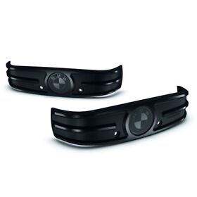 2469286 R18 Machined Cylinder Head Cover Trim 2-tone Black Genuine Bmw Motorrad