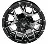 Rt-gw081147137mbb Quadboss Quad Boss Barbwire Wheels Black Machined