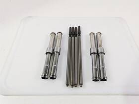 1234567 S&s 2004 Big Dog Chopper Adjustable Push Rod Set With Chrome Covers