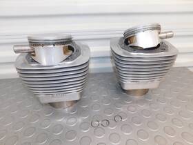 92-1400rp S&s Cycle Harley 4 Inch Bore Evolution Cylinders With Pistons V107 New Rings