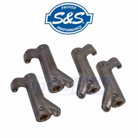 3wtc S&s Cycle Mn/3wtc Forged Roller Rocker Arms For 2007-2017 Harley Davidson Fxdb Zn