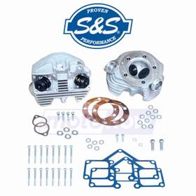 5rrk S&s Cycle Mn/5rrk Super Stock Cylinder Heads Rubber Band Intake For 1979-1984 Lb