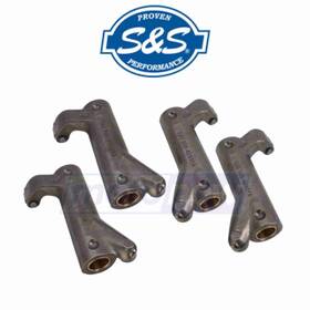 Acz8 S&s Cycle Mn/acz8 Forged Roller Rocker Arms For 2006 Harley Davidson Flst Heritage Wn