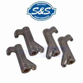 J7ma S&s Cycle Mn/j7ma Forged Roller Rocker Arms For 1999-2013 Harley Davidson Flhtc Js