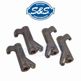 R4s0 S&s Cycle Mn/r4s0 Forged Roller Rocker Arms For 2005-2014 Harley Davidson Fxdc Super Ai