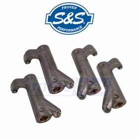 Txj8 S&s Cycle Mn/txj8 Forged Roller Rocker Arms For 1999-2010 Harley Davidson Fxd Dyna Kc