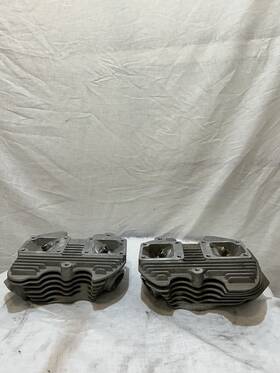 90-1020 S&s Performance Harley Davidson Shovelhead Single Plug Cylinder Heads Like New