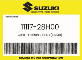 11117-28h00 Suzuki Genuine Bolt Cylinder Head 10x140 -