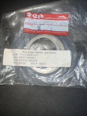 11141-20931-h17 Suzuki Nos Oem Cylinder Head Gasket 1983-1985 Rm80 Qty 2 A25