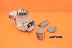 11200-37830 Suzuki 1998 96-98 Rm250 Rm 250 Cylinder Jug Barrel Bore Exhaust Power Valve Set Piston