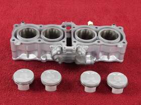 11211-17h00-0f0 Suzuki Oem Cylinder Block With Pistons Mint 08-10 Gsx650f Gsx650 Gsxf650 Engine Barrel
