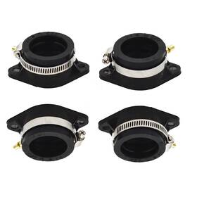 16065-029 Tectech 4pcs Carburetor Intake Manifold Boots For Kawasaki 1000 Ltd Z1 Kz900 Kz1000 Carb