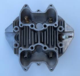 8-stud Triumph E3548 Pre-unit Alloy Cylinder Head 650 T120 Tr6 Great Fins