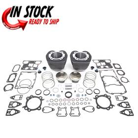 20072017 V-twin Manufacturing 11-1523 110 Big Bore Black Cylinder Kit 1051 For Harley Davidson Motorc G2u