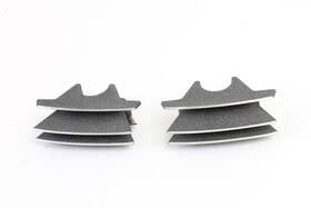 42-1170 V-twin Manufacturing Spark Plug Covers Finned Granite For Harley M8 Touring 17-23