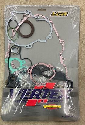 681-1365 Vertex Motors Complete Gasket Set With Oil Seals 811365 Sx-f Xc-f Fc 35