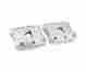 90-4095 Xl883r S Cycle Die Cast Rocker Box Kit Harley-davidson Sportster 883r 2002-2003