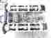 2f3-11110-00-00 Xs750 Yamaha Vintage 77-78 Xs 750 Triple Cylinder Head Camshafts Valves Oem
