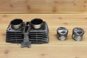 12r-11310-00-00 Yamaha 1982 1983 Xs400k Xs400 Maxim Top Engine Motor Cylinder Piston 12r-11310