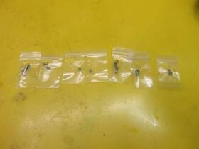 1aa-12168-y0-00 Yamaha Oem 1986 1987 Genuine Fazer Fzx 700 Cylinder Head Valve Shim Set Lot