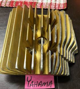1j4-11111-00-00 Yamaha 1976 Yz125 Yz 125 Dg Sunburst Cylinder Head Yz125x 100 175 For Parts