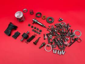 1lx-15651-00-00 Yamaha 1990 Yz125 Bolt Bolts Set Spring Tension Band Tank Piston Pin Damper