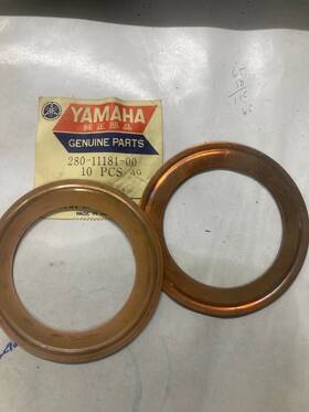 280-11181-01-00 Yamaha Oem Nos 1972-1975 Rd250 Ds7 Cylinder Head Gasket 280-11181-01 Qty Of 2
