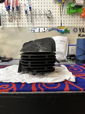 43700 Yamaha 1974 Mx100 Engine Motor Cylinder Head