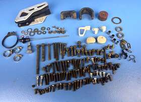 4xm-22199-00-00 Yamaha 2002 Yz250f Bolt Bolts Set And Chain Protector Support Guide Slider Thrust