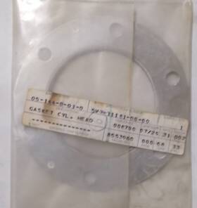 5v7-11181-00-00 Yamaha Nos 1982-83 Yt175 Cylinder Head Gasket 1 Oem Gak1s