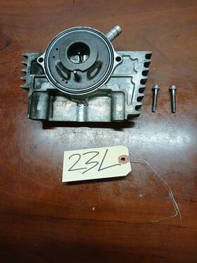 5y5-11185-00-00 Yamaha 04-09 Vstar V Star Xvs 1100 Engine Cylinder Head Front Side Cover