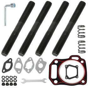 Co-212-ls01 Yoxufa Cylinder Head Studs Bolts Kit For Predator 212cc Ct200u Bt200x Gx160 Gx200 Mb200