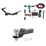 Curt Trailer Hitch Tow Package Receiver, Wiring Harness, 45041 Ball Mount 13067. Fixed Price $419.99.