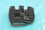 1969 Suzuki Hustler T20 TC250 X6 Left Cylinder Head 11121-11600. Fixed Price $45.00.