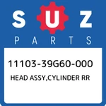 11103-39G60-000 Suzuki Head Assy,cylinder Rr 1110339G60000, New Genuine Oem Part. Fixed Price $1002.35.