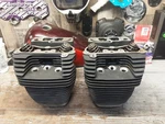 Harley 2006 & Up Stock Used Front Rear Cylinders Heads Set. Fixed Price $314.95.