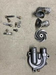 2008 Kawasaki KLR650 Water Housing Fittings. Fixed Price $30.00.