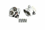 Chrome Tappet Block Set For Harley Davidson By V-twin. Fixed Price $249.24.