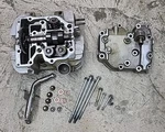 1986 1987 Honda Shadow VT700C Rear Cylinder Head, Camshaft, Valves & Cover. Fixed Price $89.00.