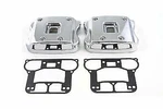 Rocker Box Cover Set Chrome For Harley Davidson By V-twin. Fixed Price $398.55.